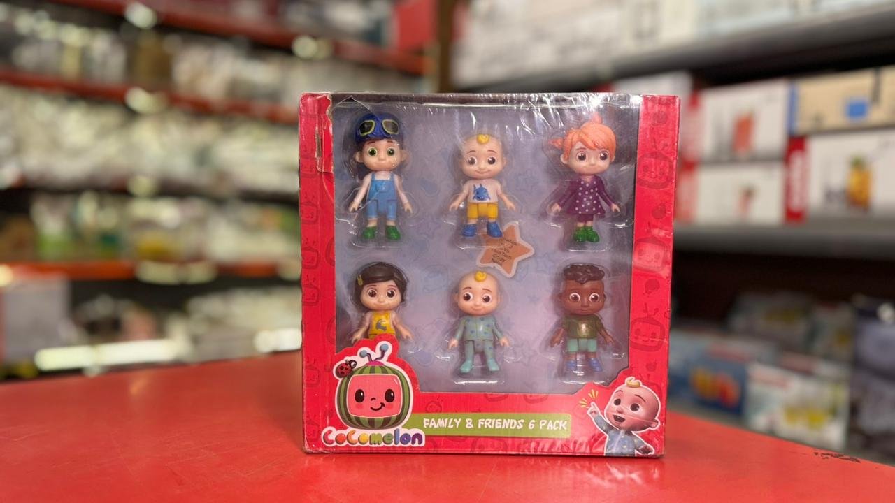 cocomelon toy set of 6