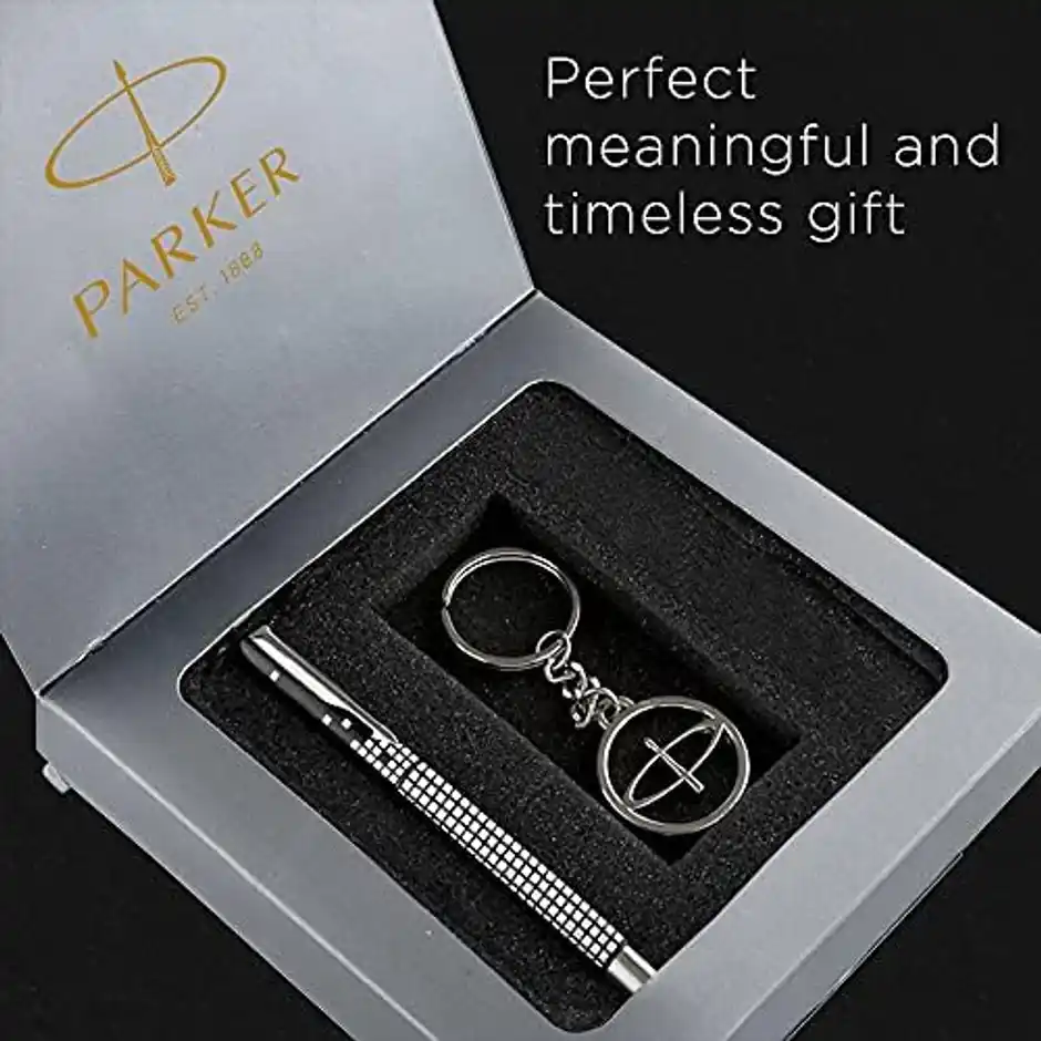 parker vector edition chrome trim roller ball pen