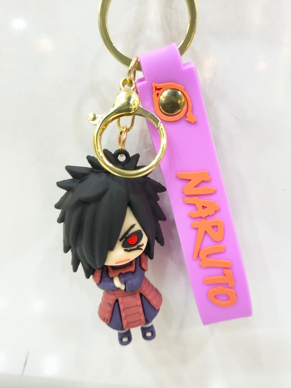 Madara Uchiha Anime Keychain