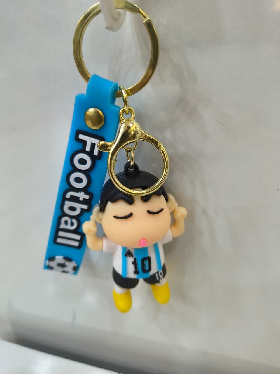 Shinchan X Messi Keychain