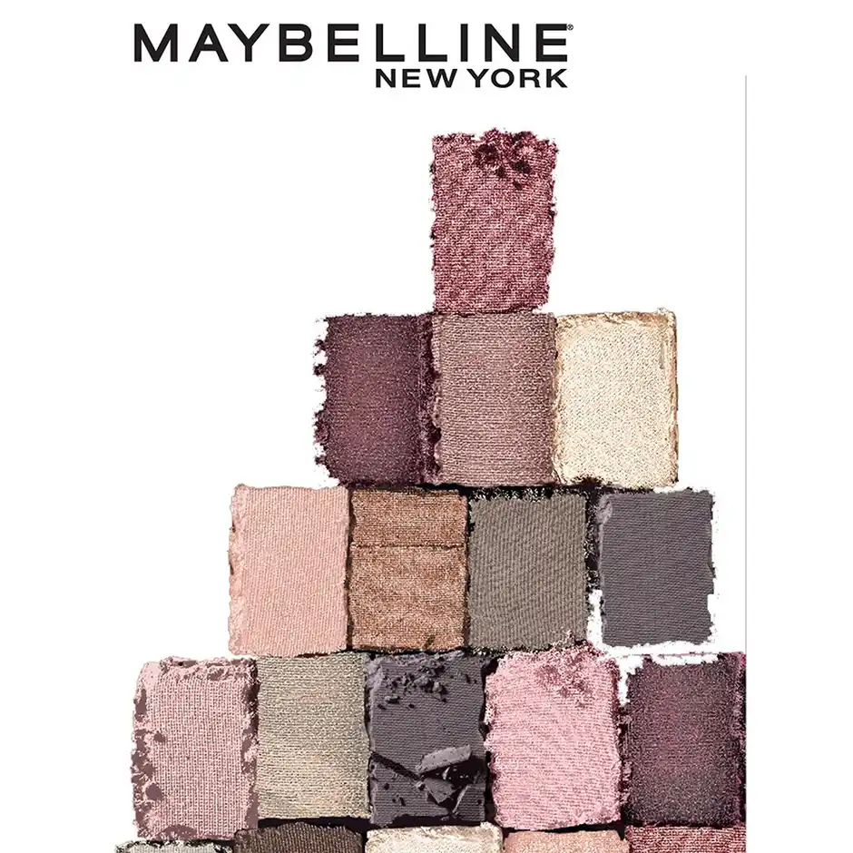 Maybelline Blushed Nudes Eyeshadow Palette – 12 Gorgeous Blendable Shades