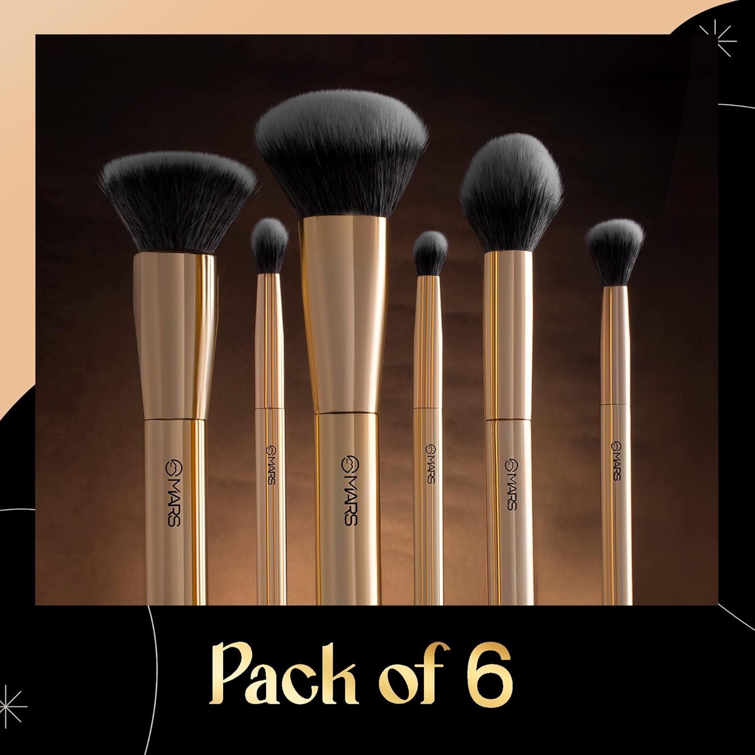 MARS Cosmetics Makeup Brush Collection – Soft & Professional Beauty Brushes